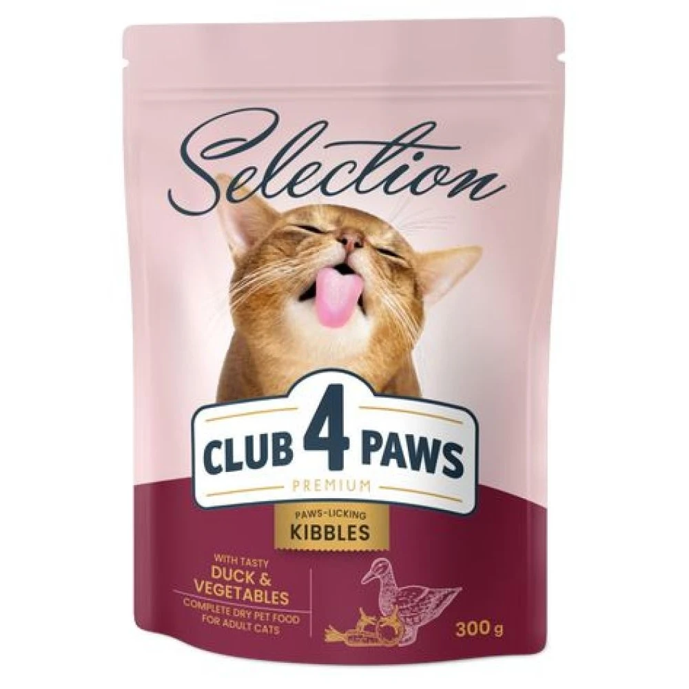 CLUB 4 PAWS Dry Cat Food 300g