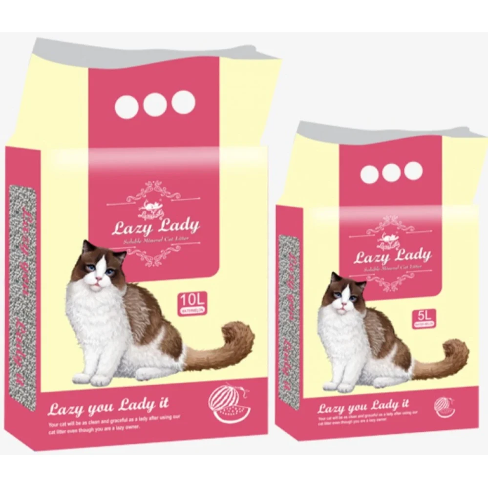 Lazy Lady Watermelon Cat Litter